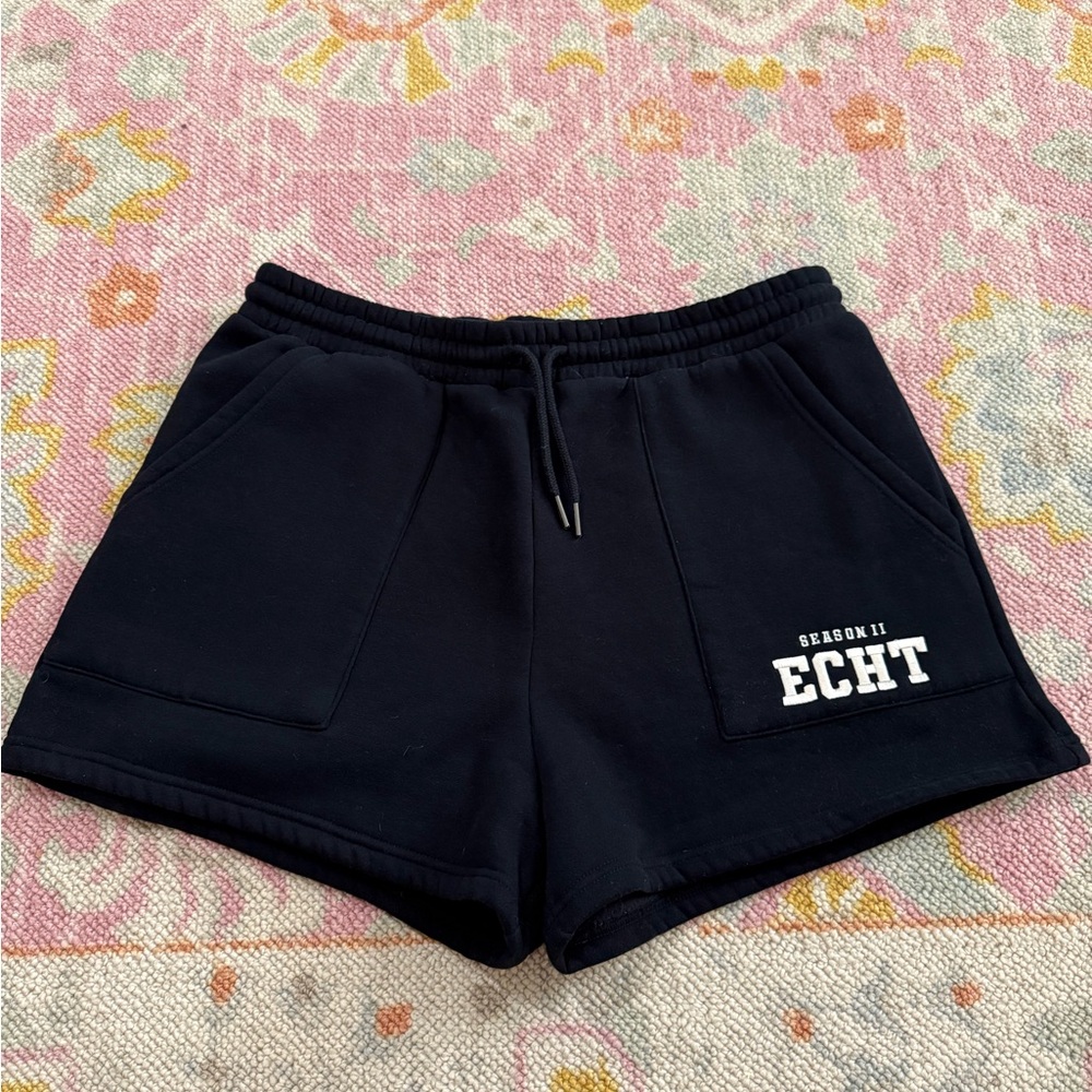 ECHT Black Sweat Shorts